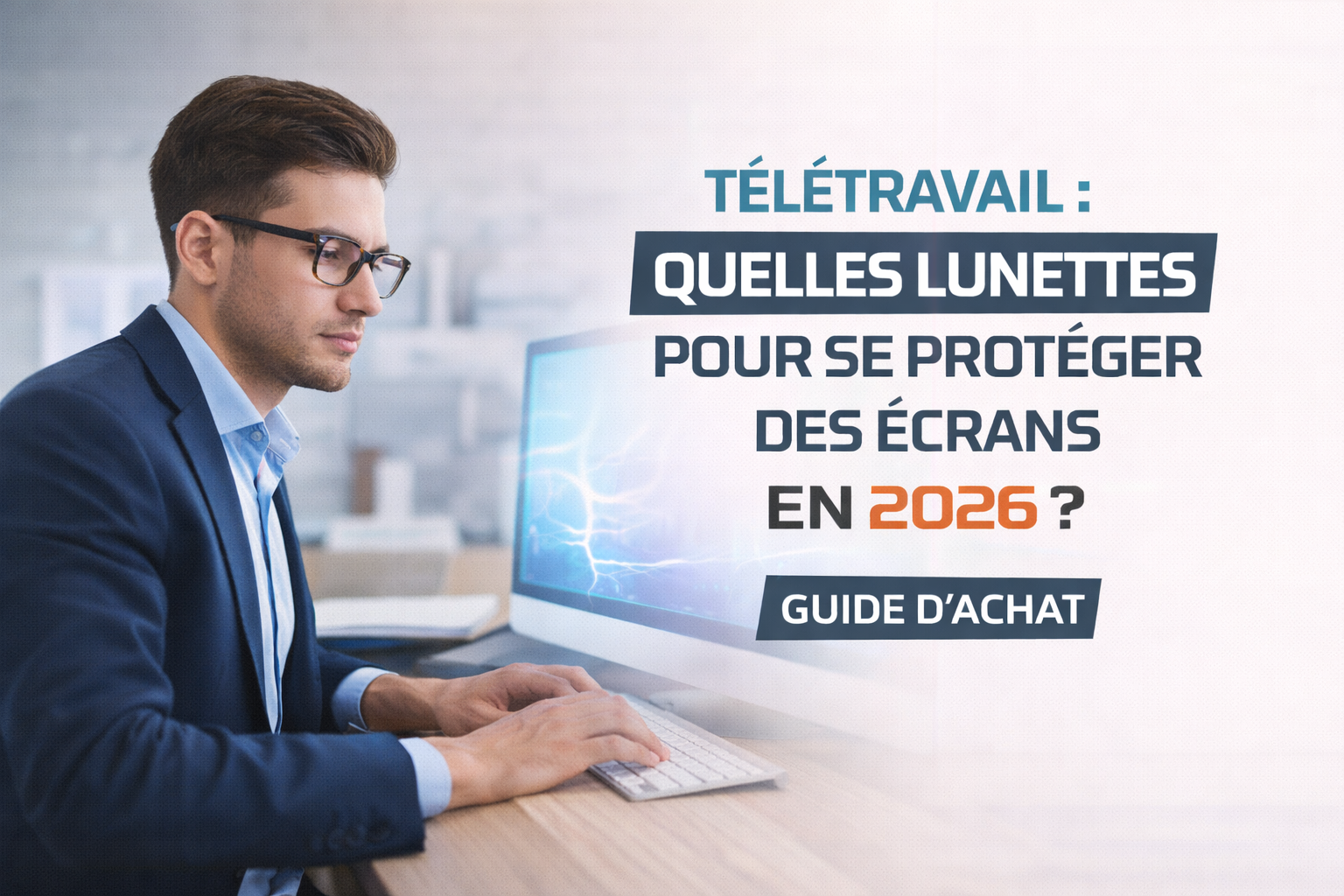 Télétravail et écrans : quelles lunettes choisir en 2026 ?