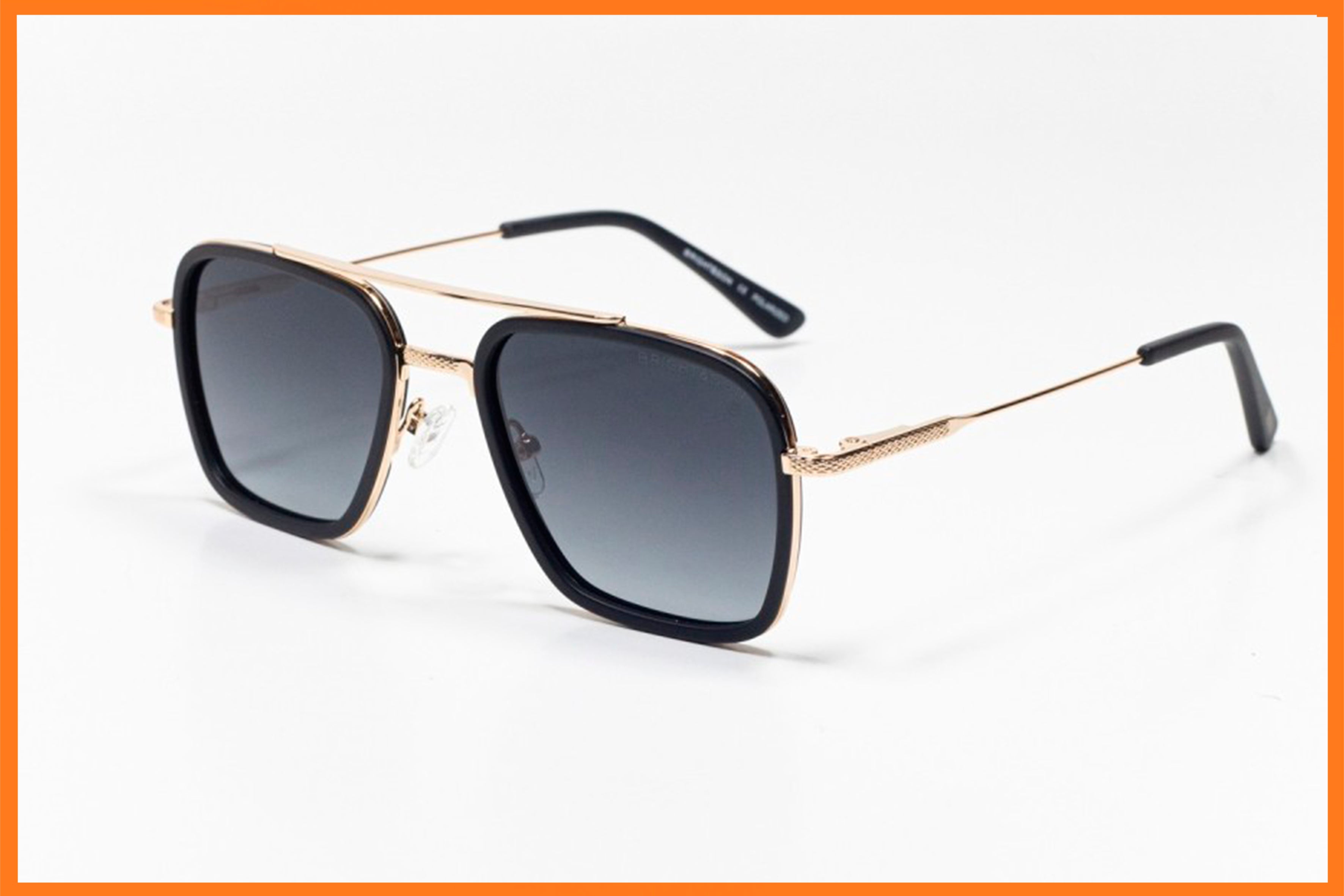 Bright & Son Black & Gold Aviator