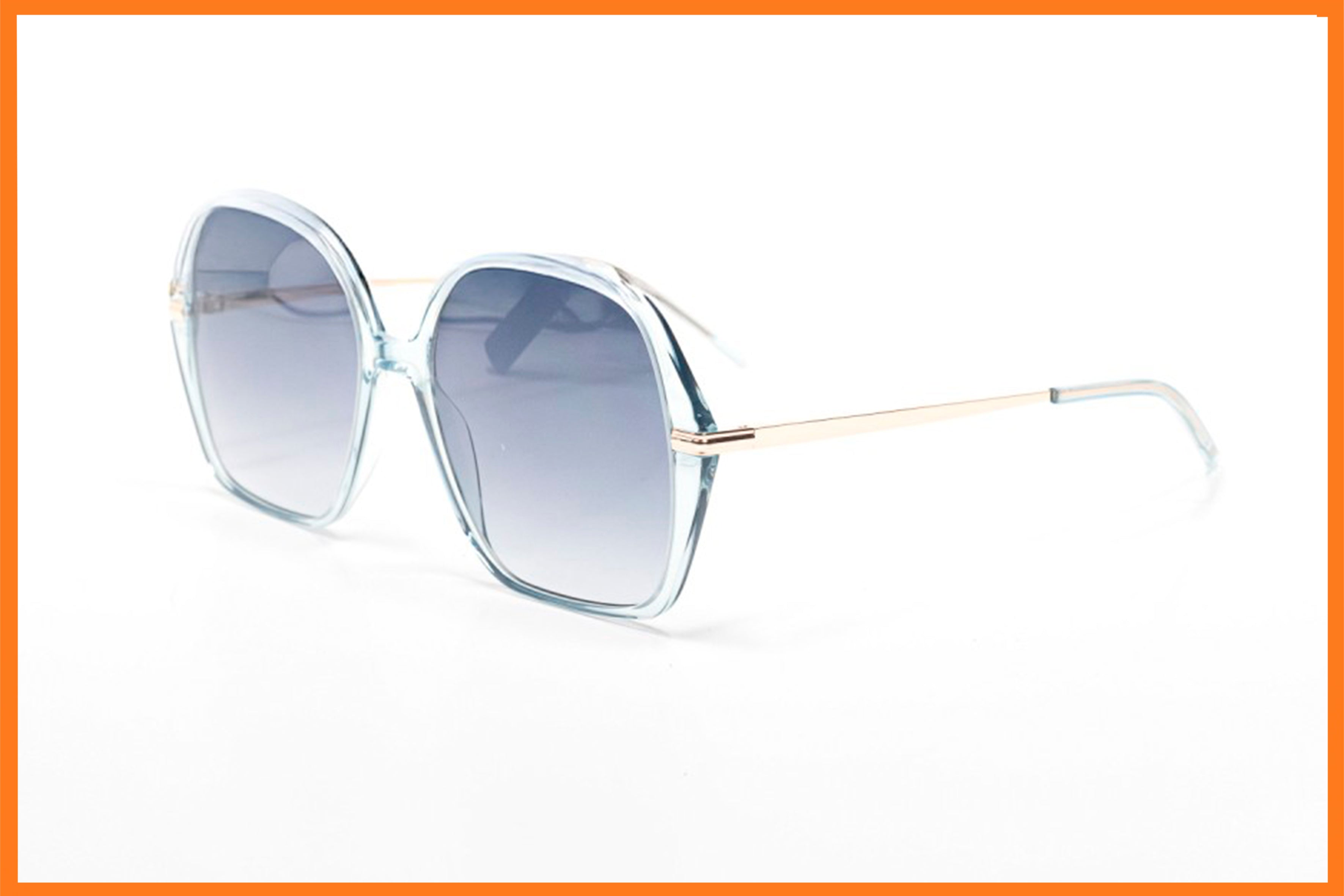 Bright & Son Oversize translucide bleu