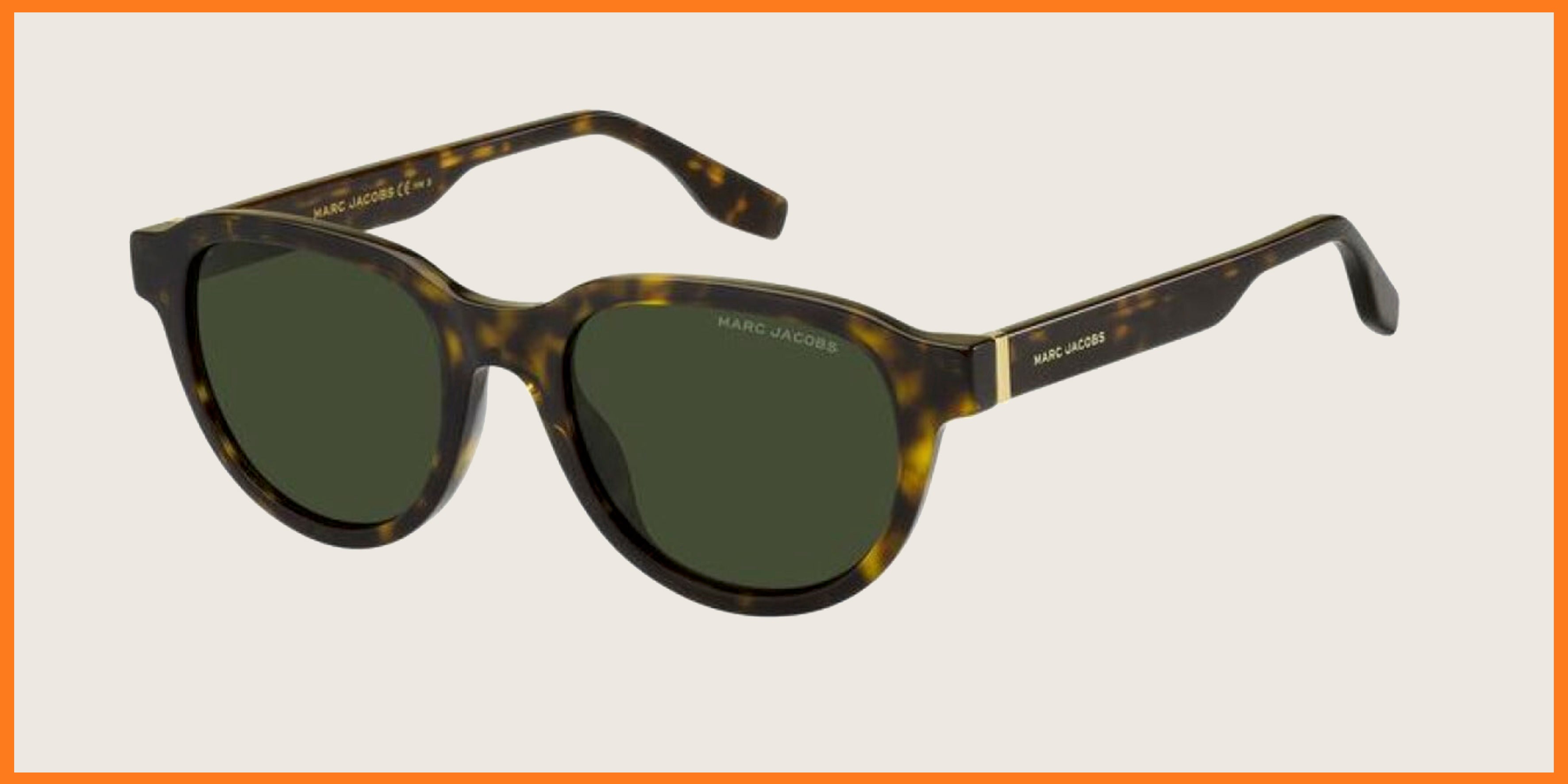 Lunettes de soleil Marc Jacobs écaille – verres verts