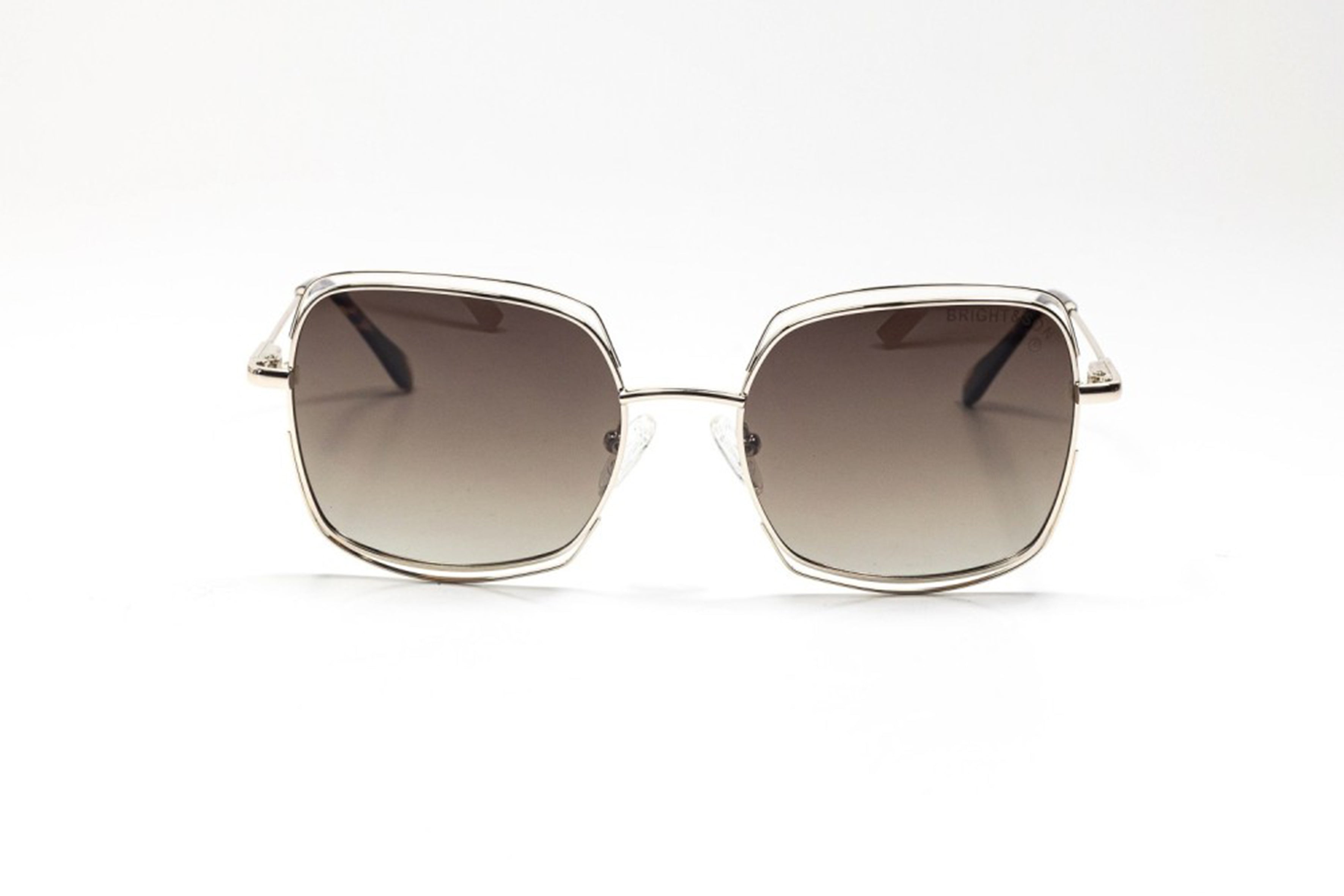 Bright & Son Carrée métal clair écaille