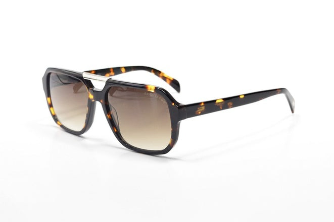 Lunettes de Soleil Homme Écaille Marron – Verres Dégradés UV400